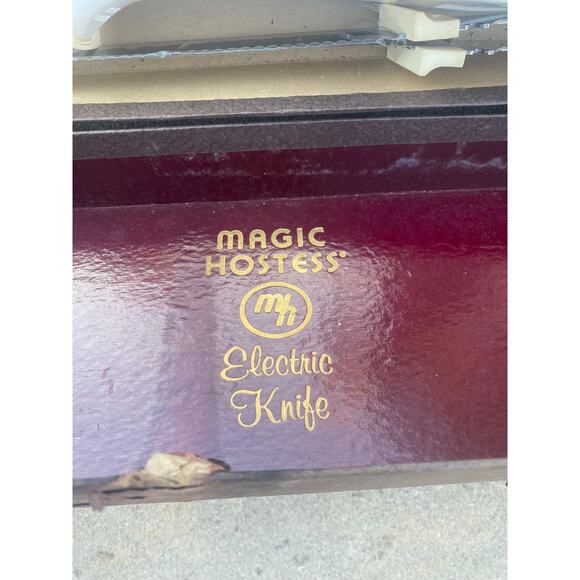 Vintage Magic Hostess MH Electric Carving Knife with Booklet - Picture 7 of 11